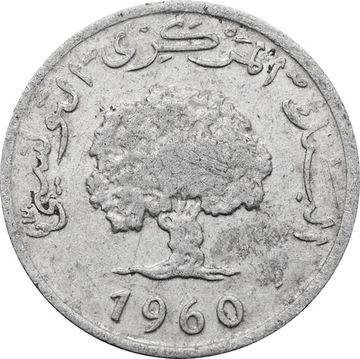 1 миллим 1960 Тунис