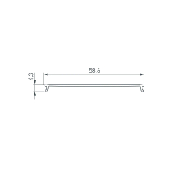 Экран LINE-6070-3000 OPAL (Arlight, Пластик) 047507