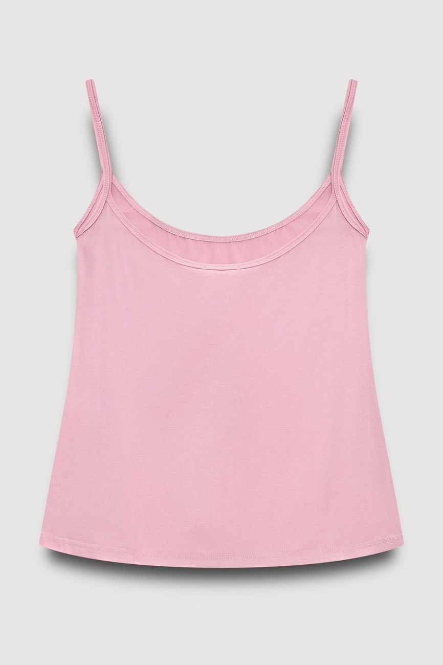 Майка из бамбука, розовый