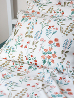 Постельное белье 150 200 BLANKET белое с узором