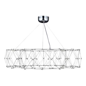 SL6602.103.72 Светильник подвесной ST-Luce Хром/Прозрачный LED 1*72W 4000K GRAVETTA