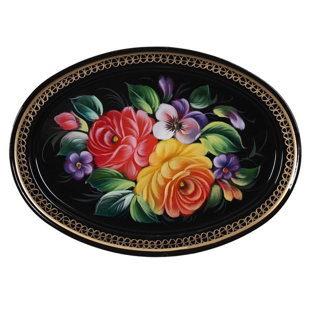 Zhostovo metal tray A2D280225314