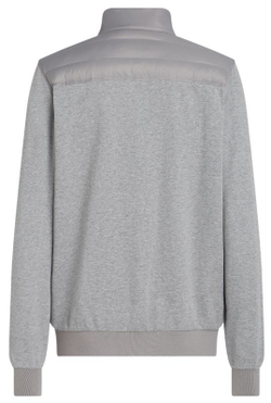 Мужская теннисная куртка Tommy Hilfiger Mix Media Stand CLLR - серый