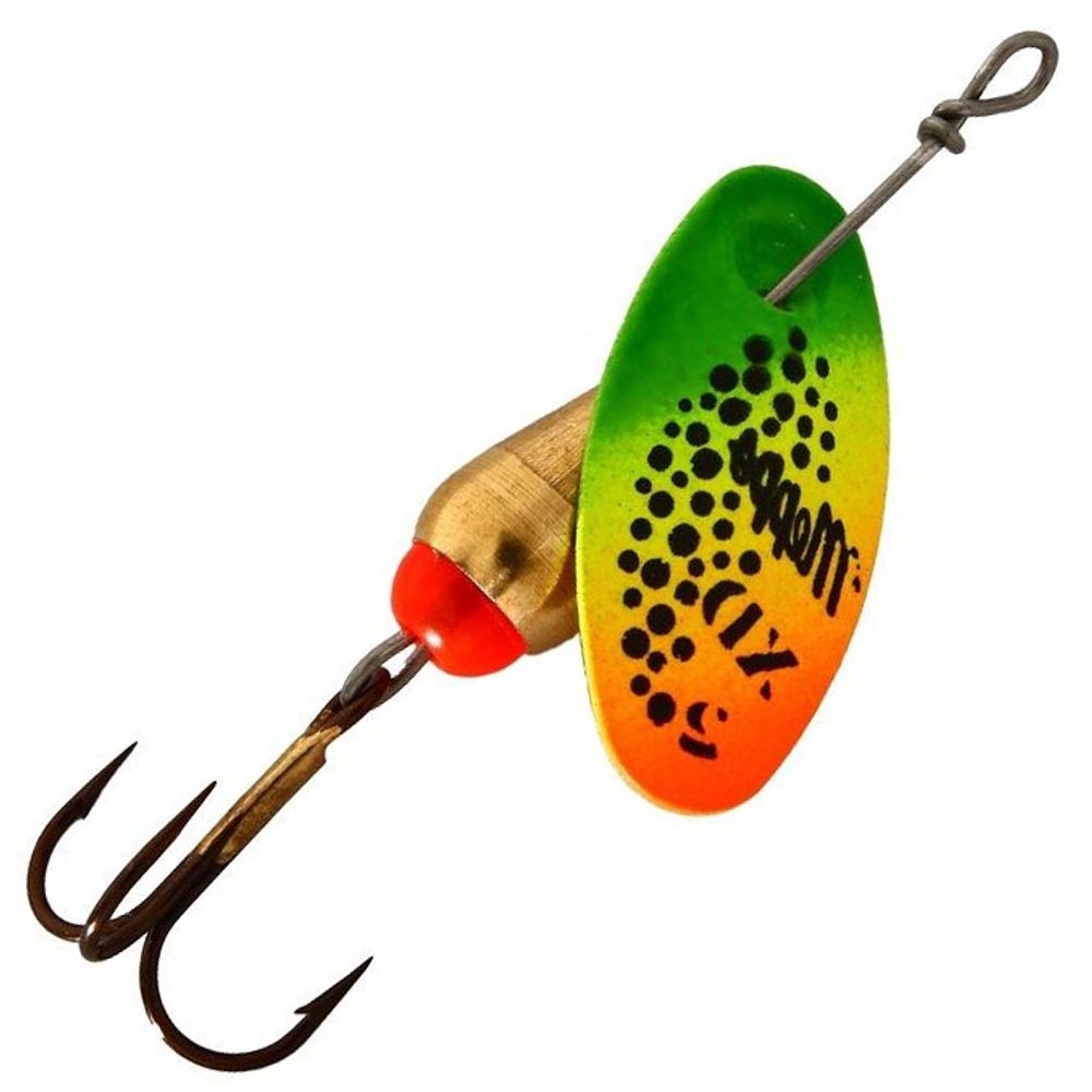 Блесна Mepps XD Trio Fluo №1 (3гр), OR/TIGER