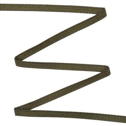 С609 Лента ременная, 1 см, цв.016 хаки