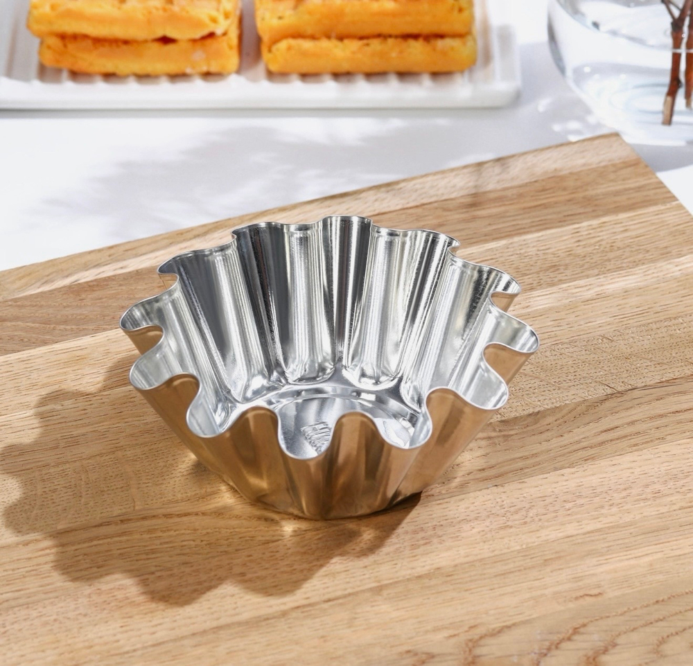 Форма для выпечки кексов «Классика», 12×5 см