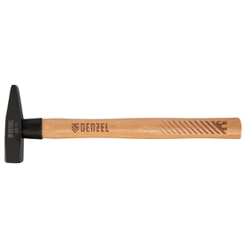 Молоток слесарный, 200 г, кованый квадратный боек, буковая рукоятка Denzel 10426