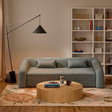 Floor design lamp Modern Counterbalance by Marcelina Furniture Studio