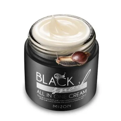 Увлажняющий крем с муцином улитки Mizon Black snail all in one cream.