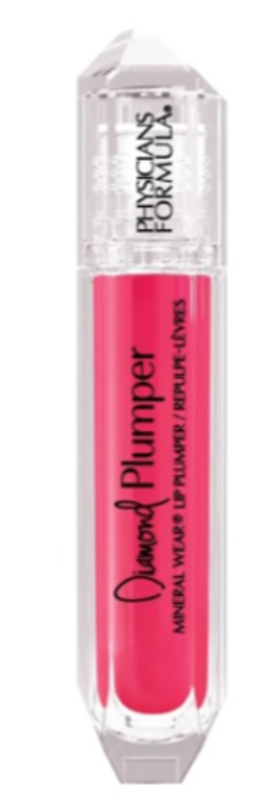 PHYSICIANS FORMULA Блеск для губ увеличивающий объем Diamond Glow Lip Plumper, тон: сияющий розовый, 5мл