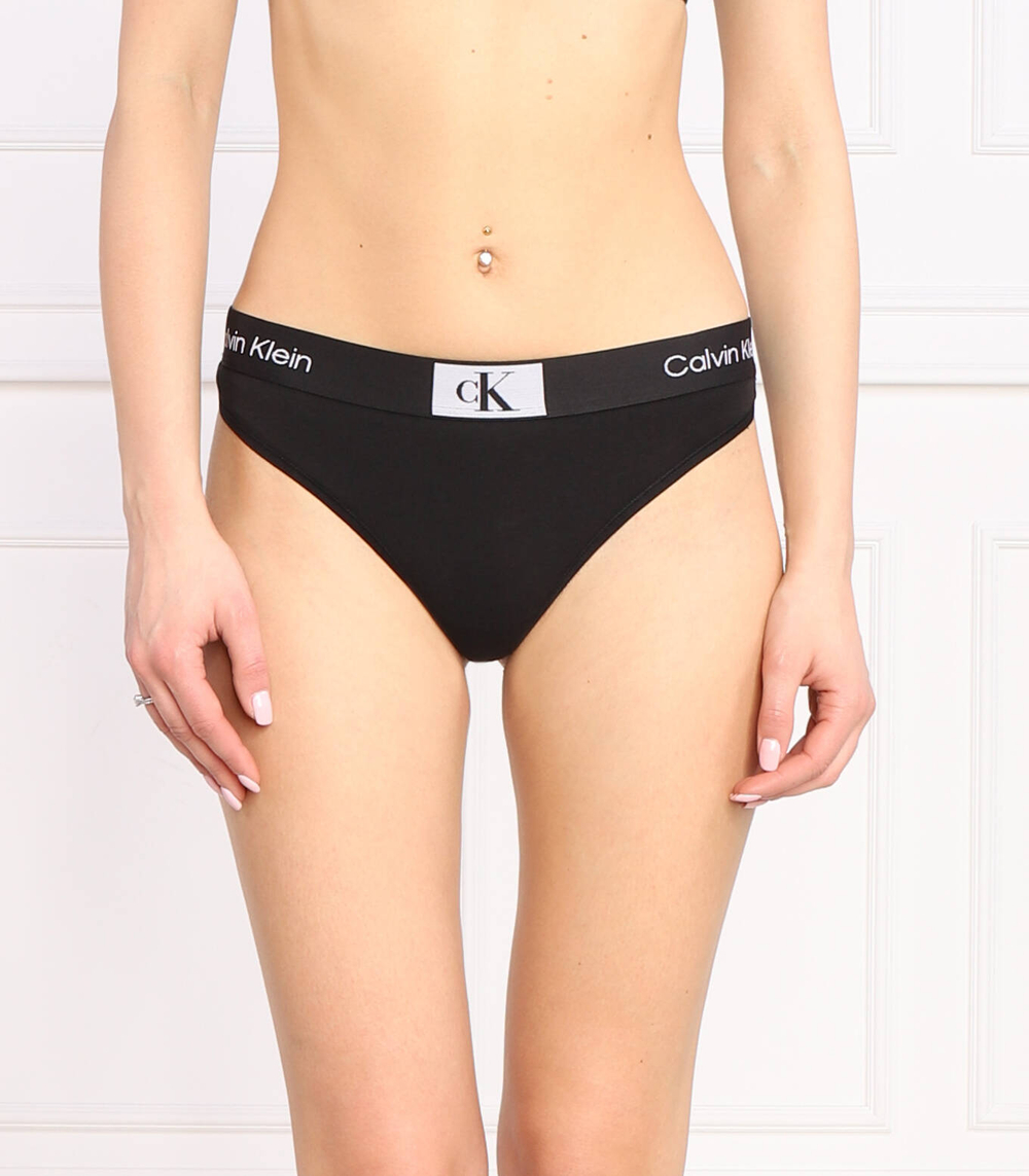 Stringi CK96 Calvin Klein Underwear - черный(000QF7221E)