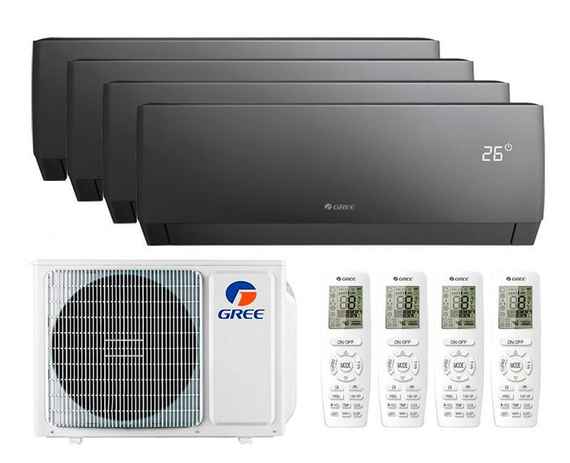 Мульти сплит-система Gree 4 x GWH09AGCXB-K6DNA4F/I / GWHD(36)NK6OO (LCLH)