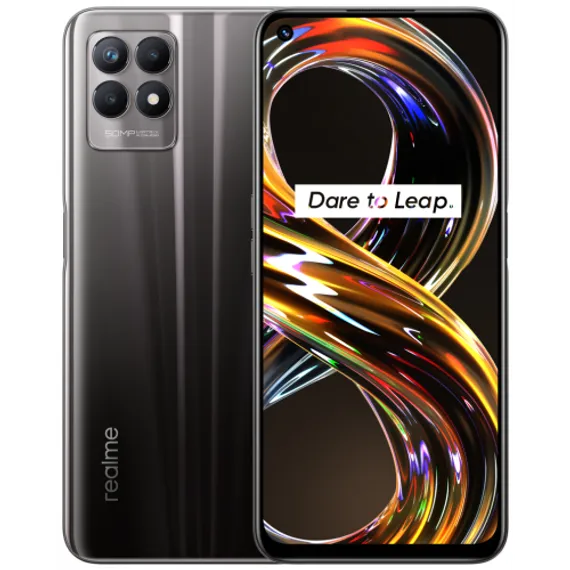 Realme 8i 4/128Gb Black (черный)