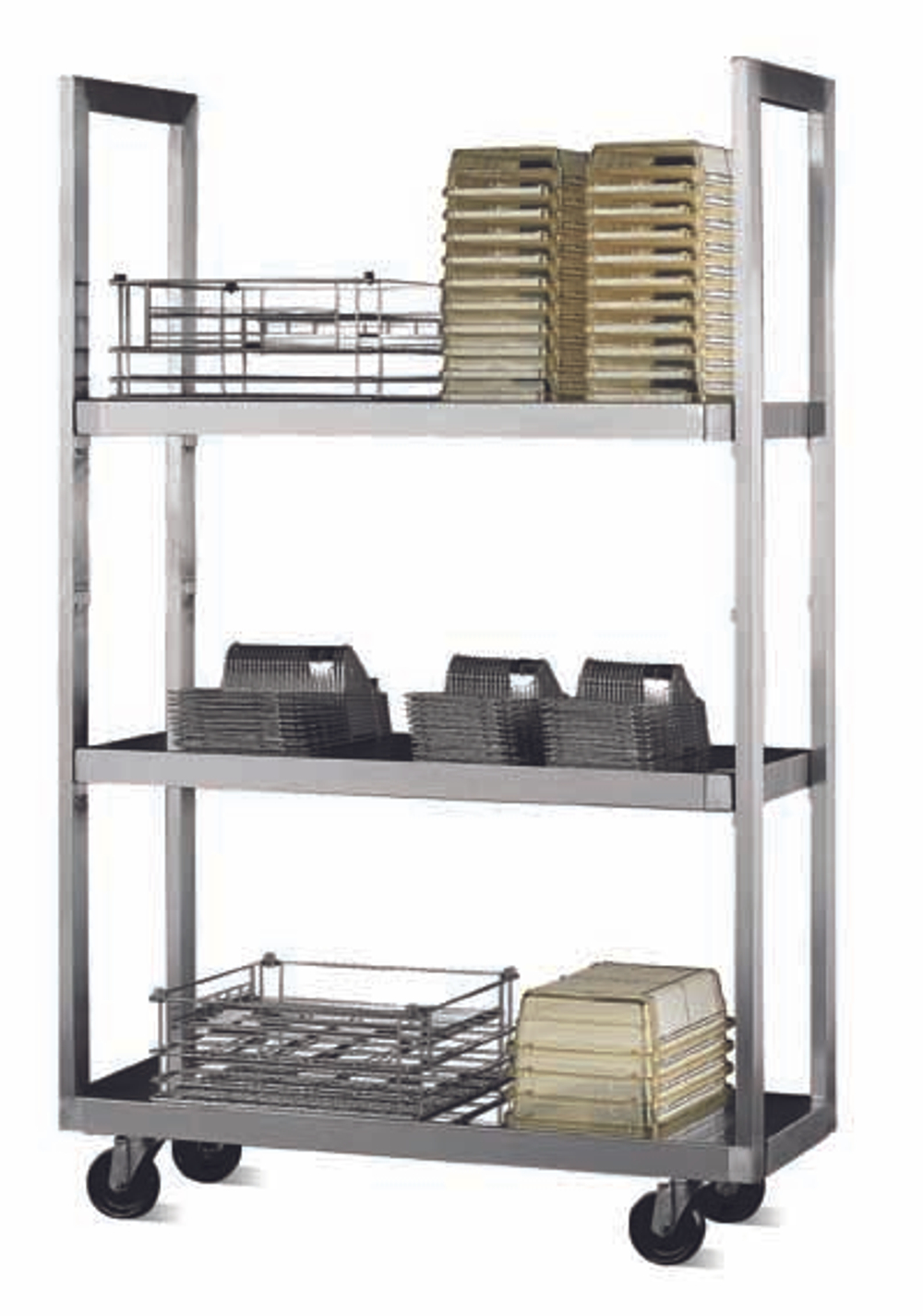 Транспортные стеллажи и тележки