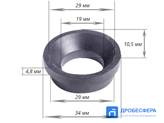 Уплотнитель резиновый для KAG/KIG/SKG арт. GN-GOER