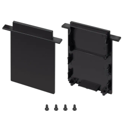 Заглушка SL-LINIA52-3L-F-HIGH BLACK глухая (Arlight, Пластик) 044704