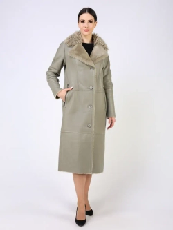 Дубленка зимняя натуральная длинная