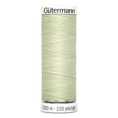01 Нить Sew-All 100/200 м для всех материалов, 100% полиэстер Gutermann 748277 (818 зеленый чай)