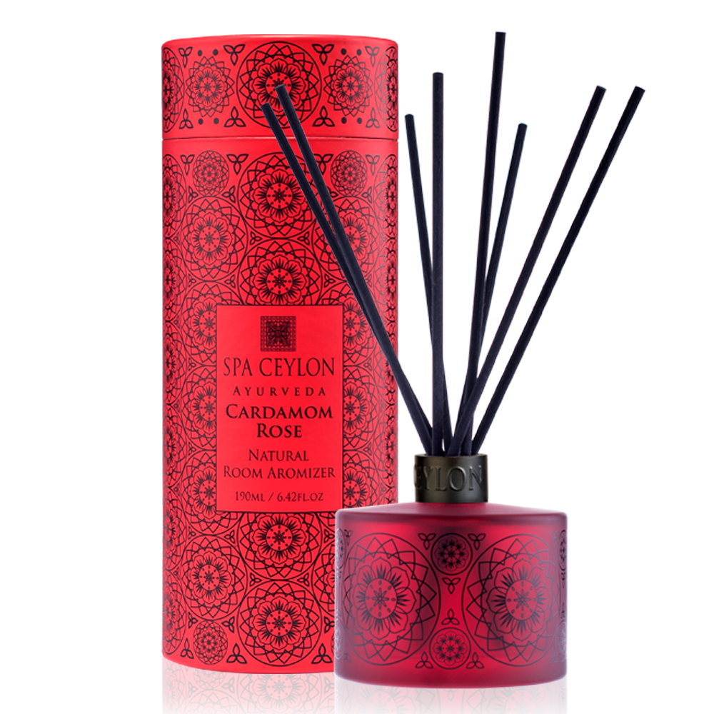 Ароматизатор помещений с ароматом "РОЗА И КАРДАМОН" 190мл