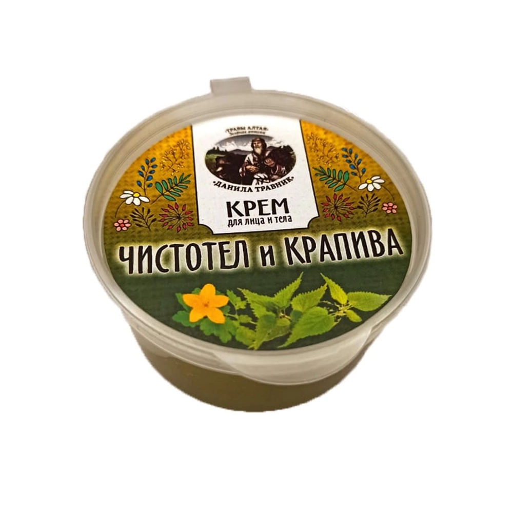Крем Чистотел и крапива