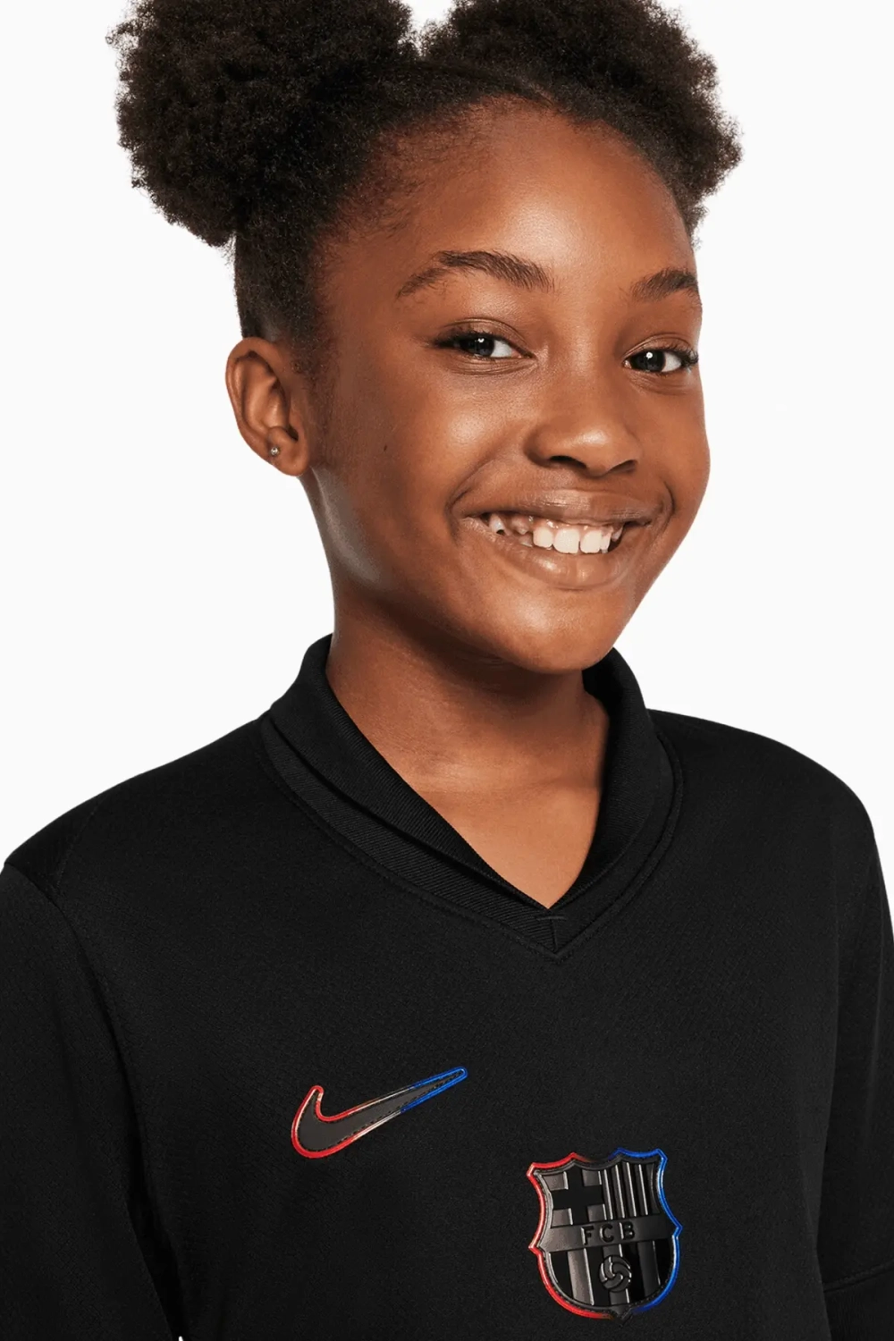 Nike fc jersey black top