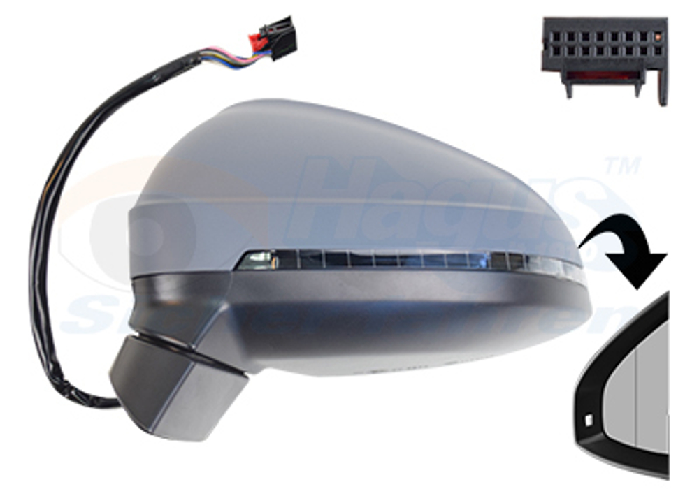 VAN WEZEL - 0346825-VAN - Exterior Mirror