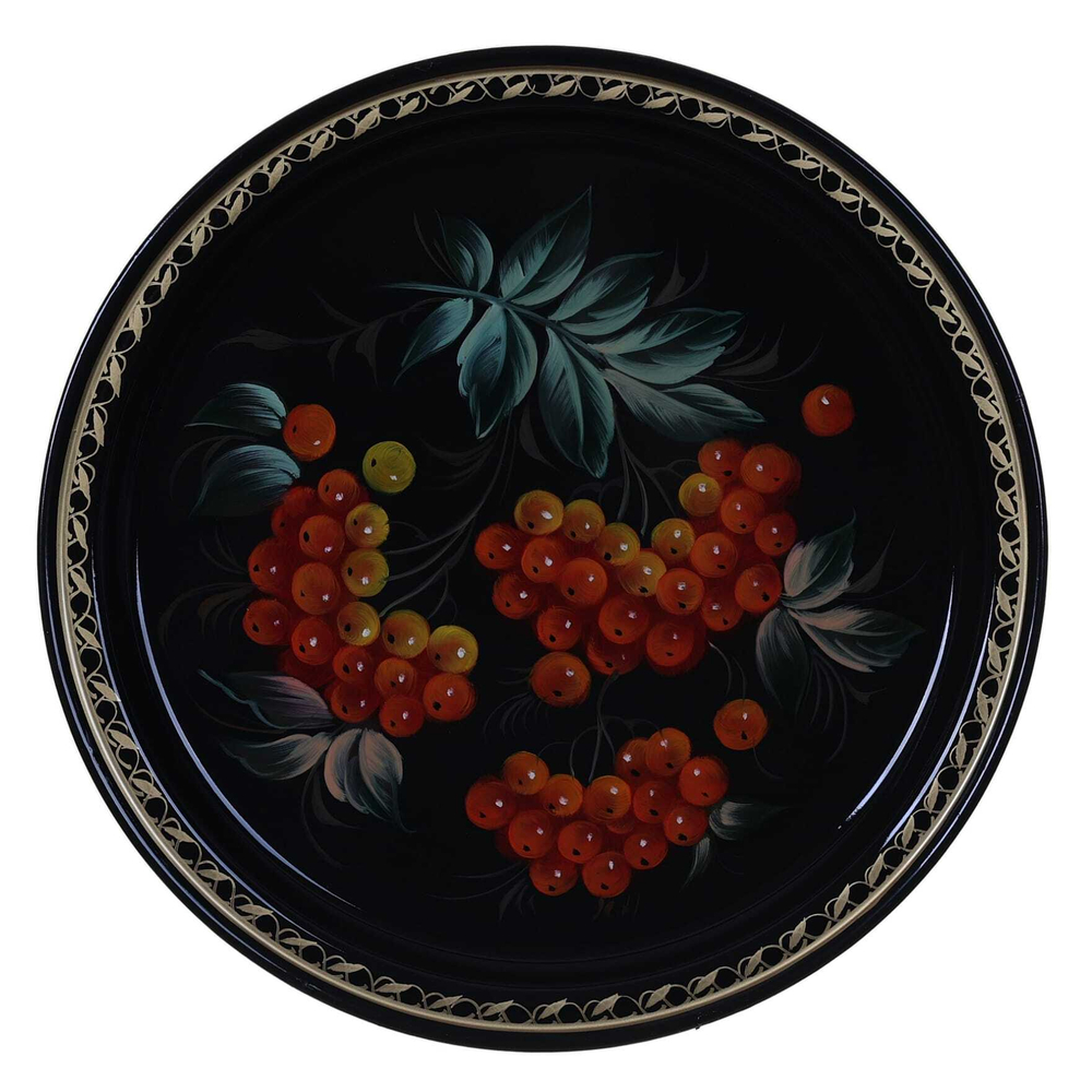Zhostovo metal tray A5D170125177