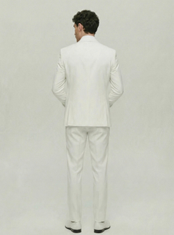 Мужской смокинг (белый) А57