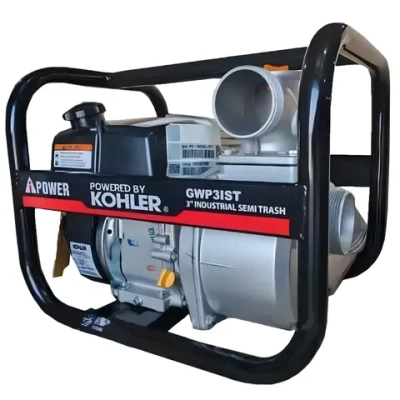 A-iPower GWP31ST мотопомпа бензиновая 6.25 л.с, л/мин, диаметр 80 мм