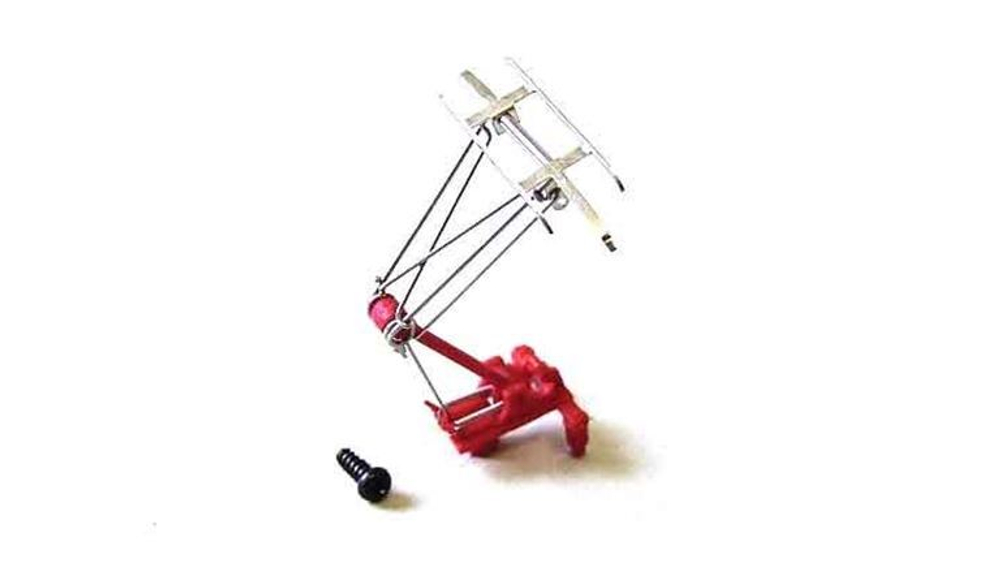 Пантограф для локомотивов Hobby, красное основание