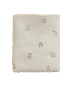 Zara Home Полотенце для лица и рук из хлопка, кремовый, 90x50 см