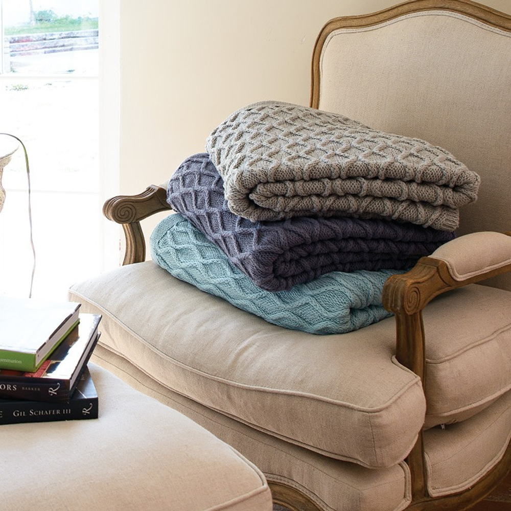 Плед 130х170 L'appartement Springfield серый