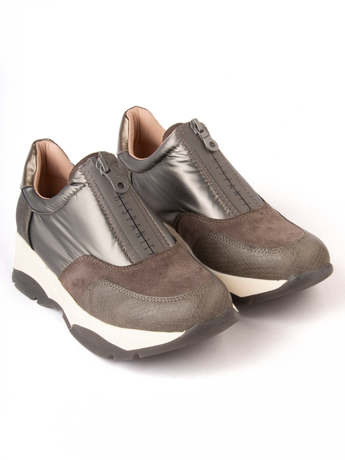 Кроссовки нат. кожа (36-41)р. / шт. H610-6