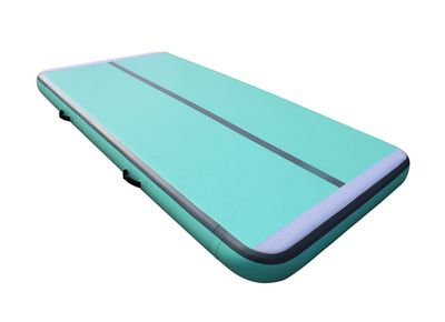 Надувная акробатическая дорожка гимнастическая "StarTrack" - 10х2х0,21м. (ЦВЕТ: МЕНТОЛ)