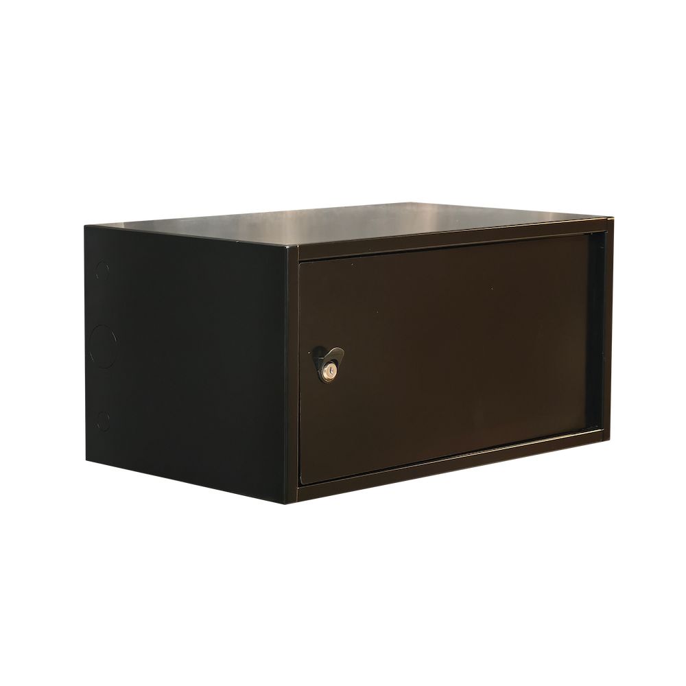 Шкаф антивандальный 19'' 6U 300х600х380 (Черный)