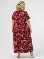 Платье женское "Маки"