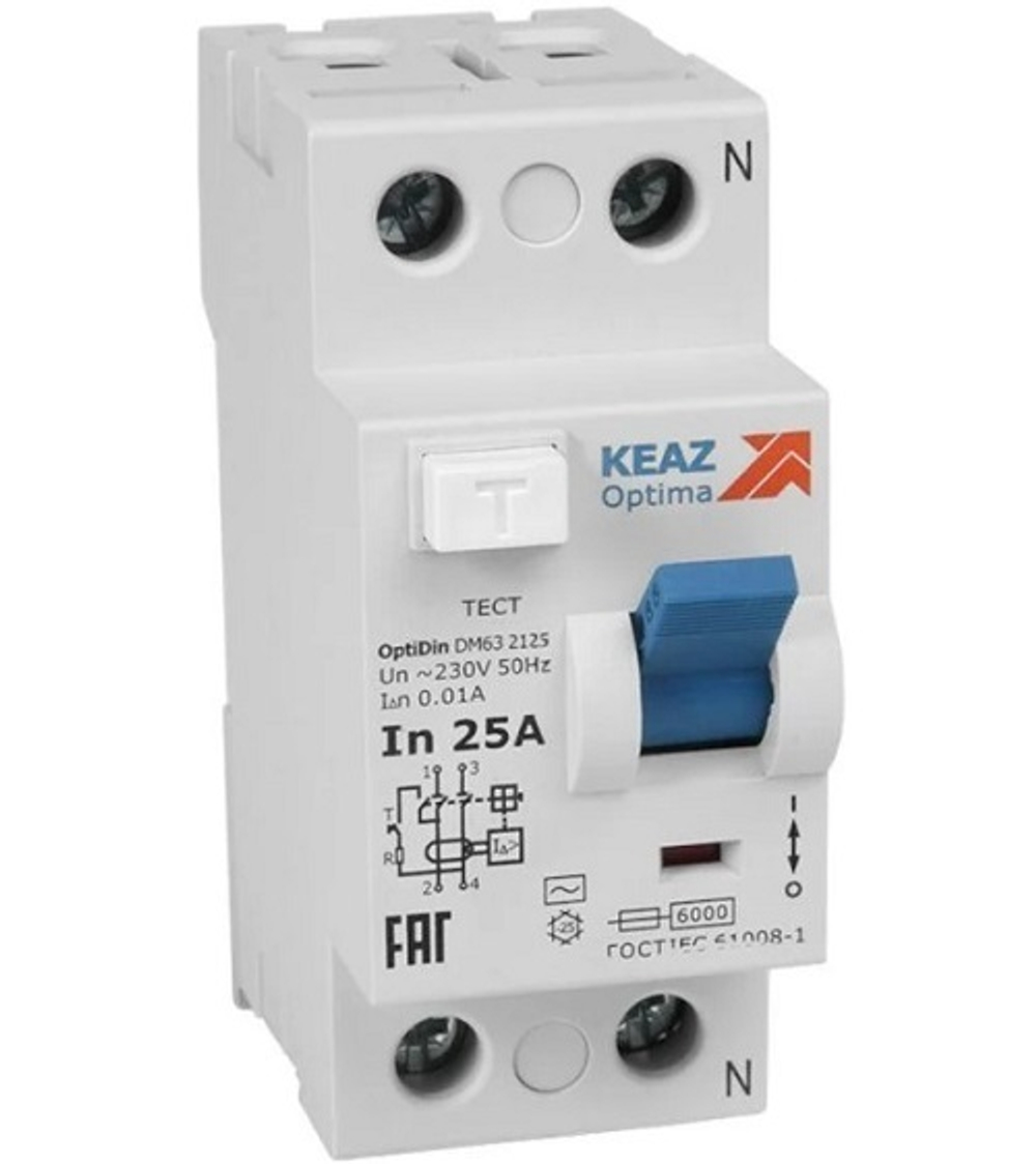УЗО  КЭАЗ 254166