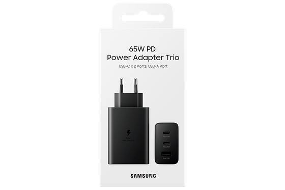 Сетевое зарядное устройство Samsung EP-T6530NBEGRU черный