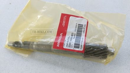 23411-KWN-900. SHAFT, DRIVE (17T). HONDA