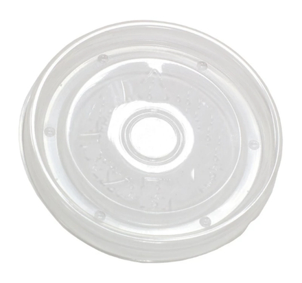Крышка пластиковая PP d=90мм для контейнера, плоская