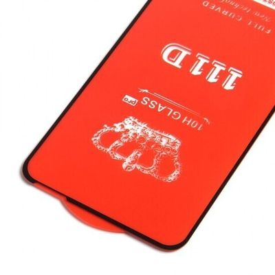 Защитное стекло 11D для Realme V5 на полный экран, 012062 Черный