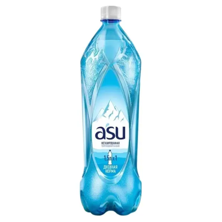 Минеральная вода Asu негазированная 1.5 л