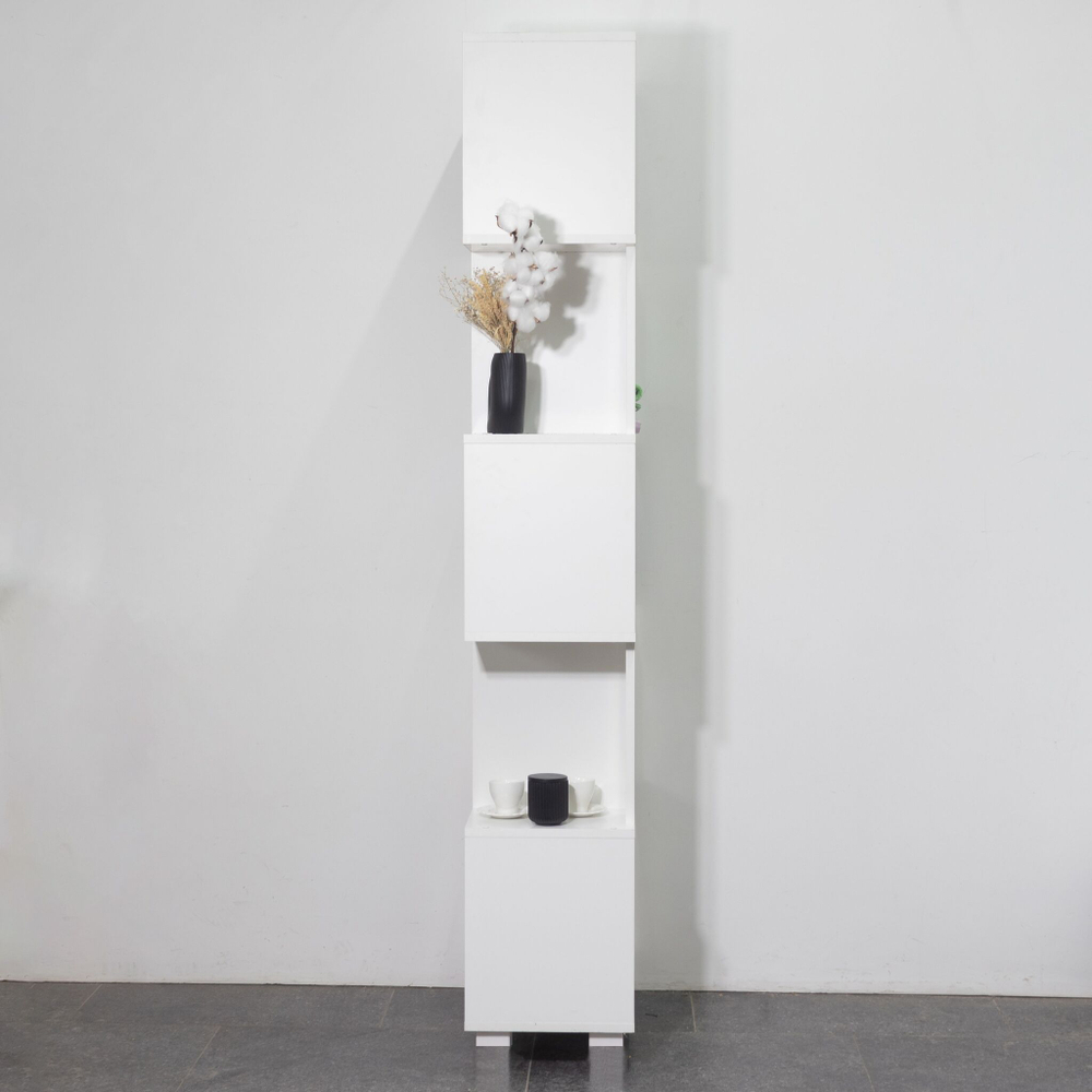 Стеллаж напольный Фаллет 5 полок 60х30х177 см, белый