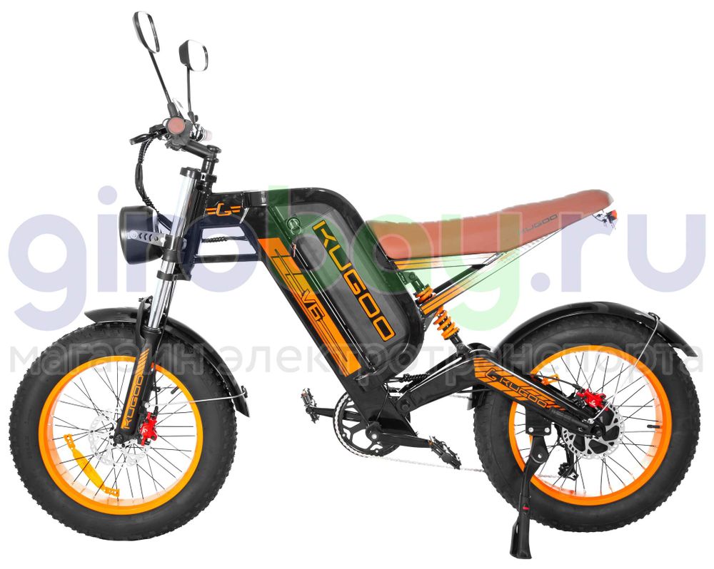 Электровелосипед Kugoo Kirin V6 (48V/28.6AH) фото №7
