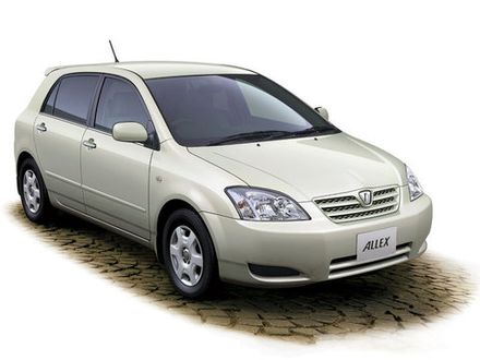 COROLLA ALLEX (I) [Кузов: ZZE 122] правый руль (01.2001-10.2006)