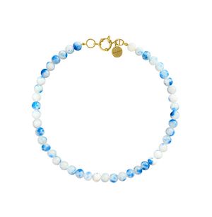 Колье Greece из бусин камня