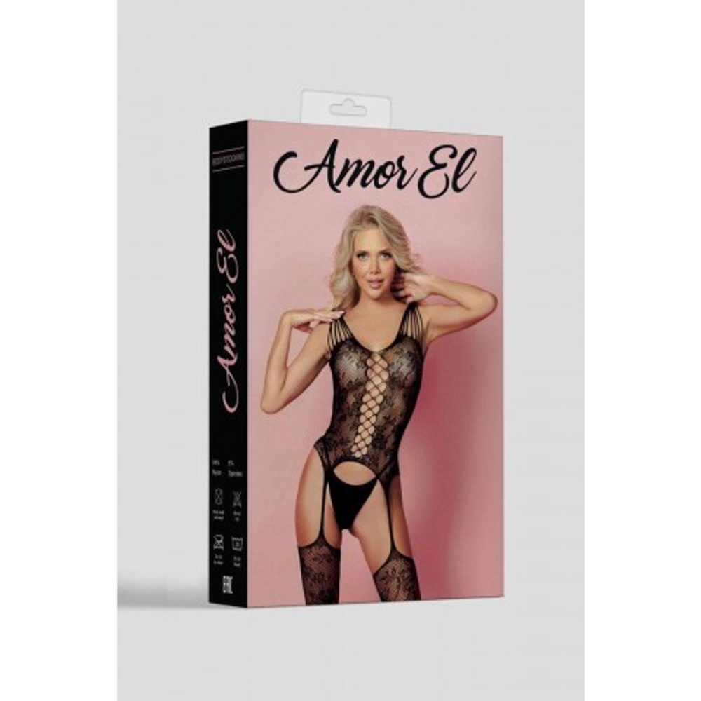 Кетсьюит (боди-комбинезон) Ofelia S/L черный