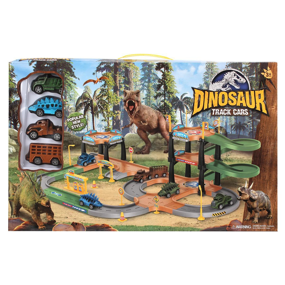 Парковка с транспортом, коробка 757-38