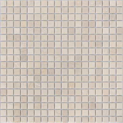Мозаика LeeDo: Pietrine - Crema Marfil матовая 30,5x30,5х0,4 см (чип 15x15x4 мм)