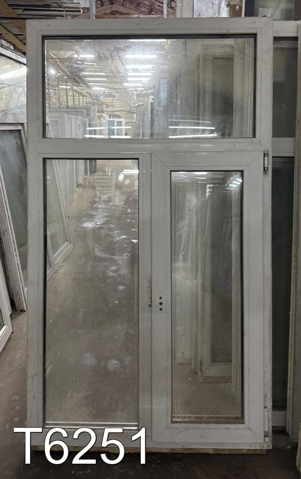 Окно Пластиковое Б/У 1670 (1210)(в) x 960(ш)